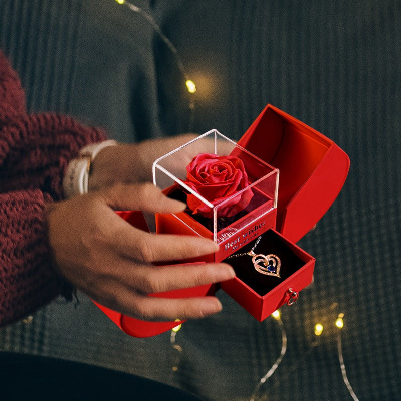 Christmas Necklace Gift Box Set