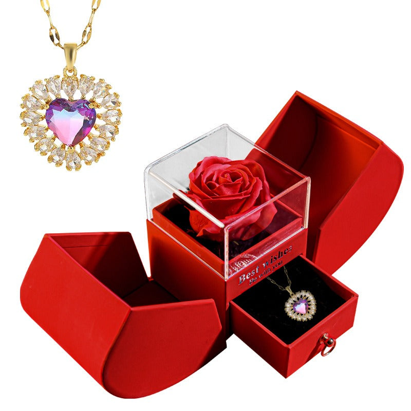 Christmas Necklace Gift Box Set