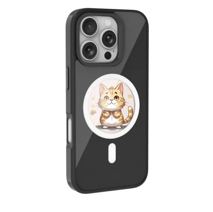 Magnetic HD Projection Screen TPU Phone Case with NFC Ink for iPhone 13-16 Series