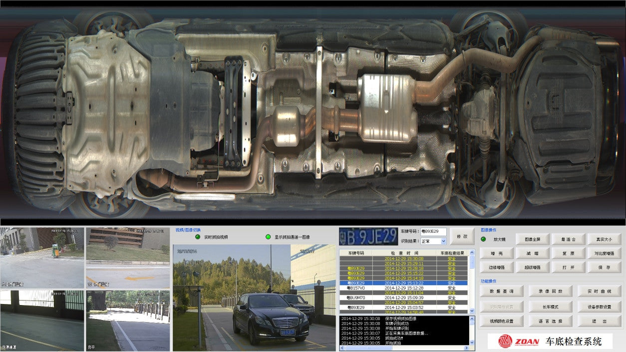 Undercarriage Vehicle Surveillance System (UVSS) Vehicle Scanning System